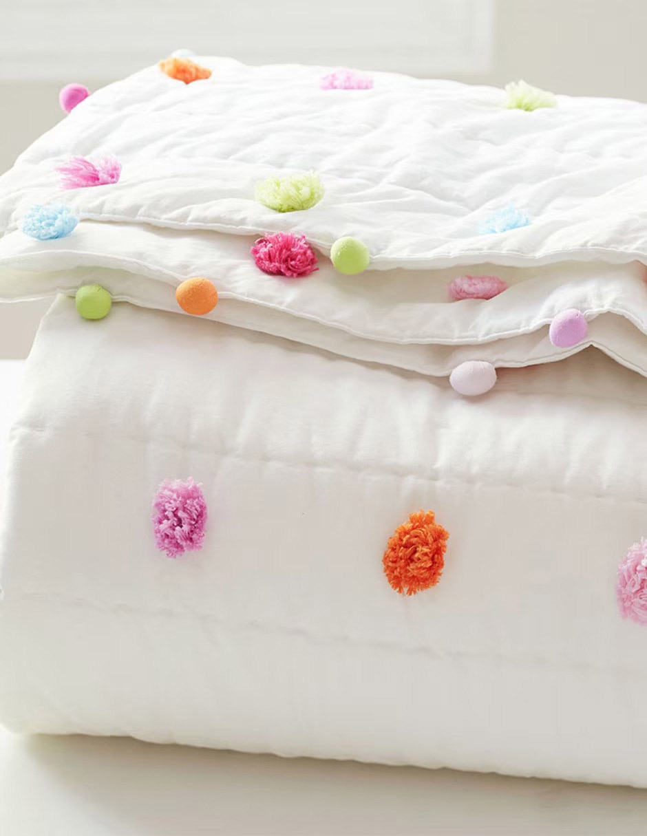Funda para almohada Bright Pom Pom 3