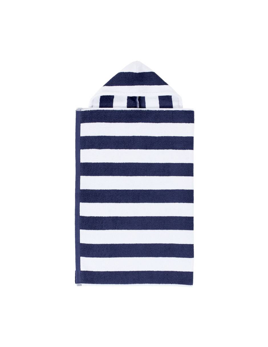 Toalla con gorro Rugby de algodón