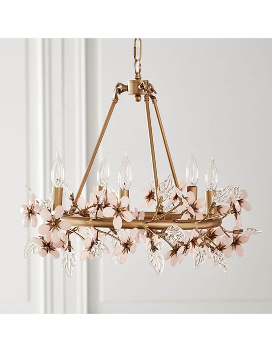 Candelabro de hierro Grace Flower