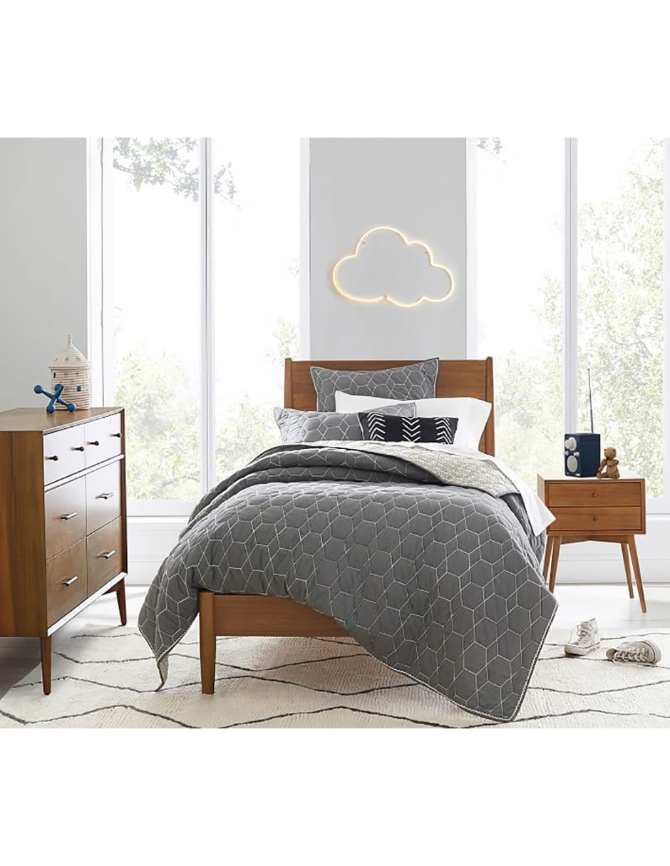 Buro Mid-Century de madera