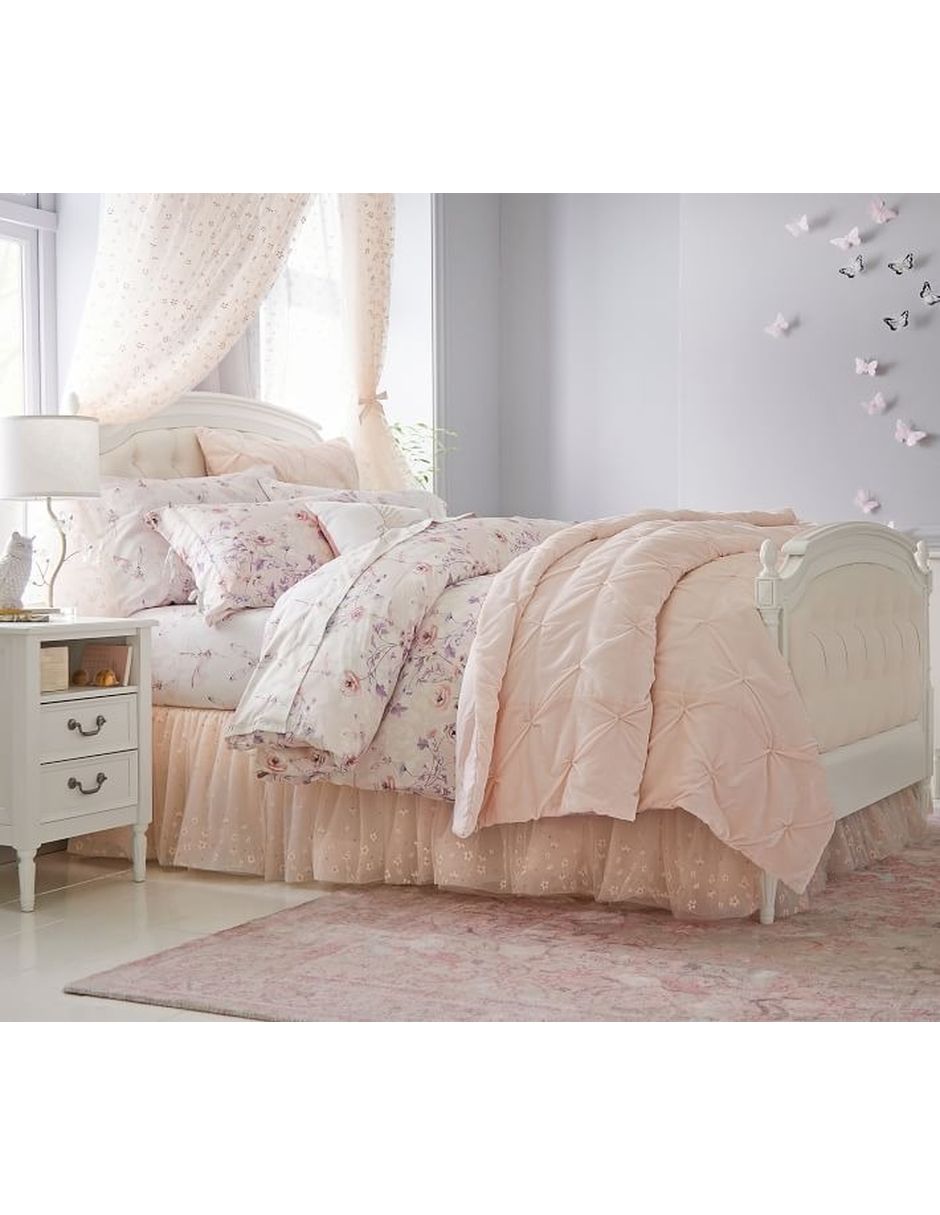 Cama blythe de madera matrimonial