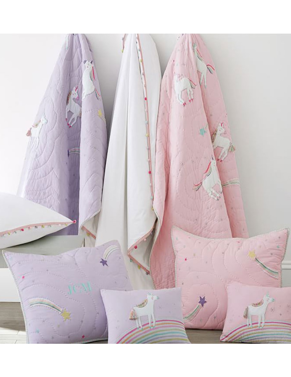 Funda para almohada Rainbow Unicorn