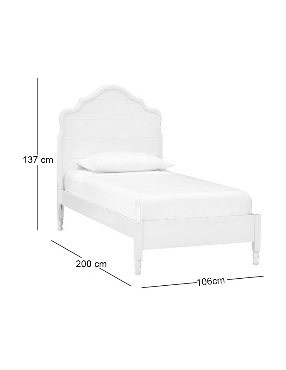 Cama Juliette de madera