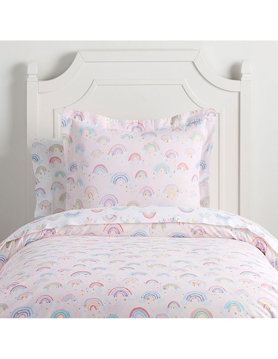 Duvet Organic Rainbow Cloud
