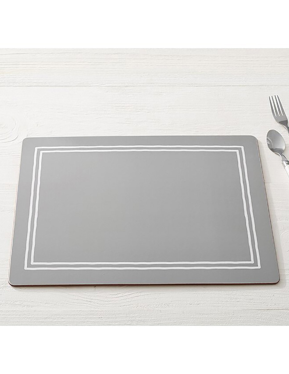 Mantel individual rectangular de corcho Rugby Cambria