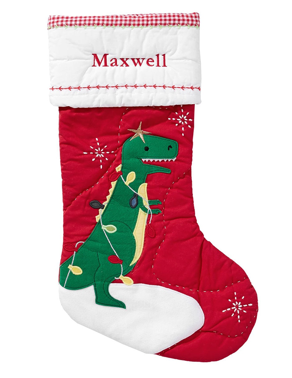 Imagen de producto Bota navideña Dinosaur Quilted