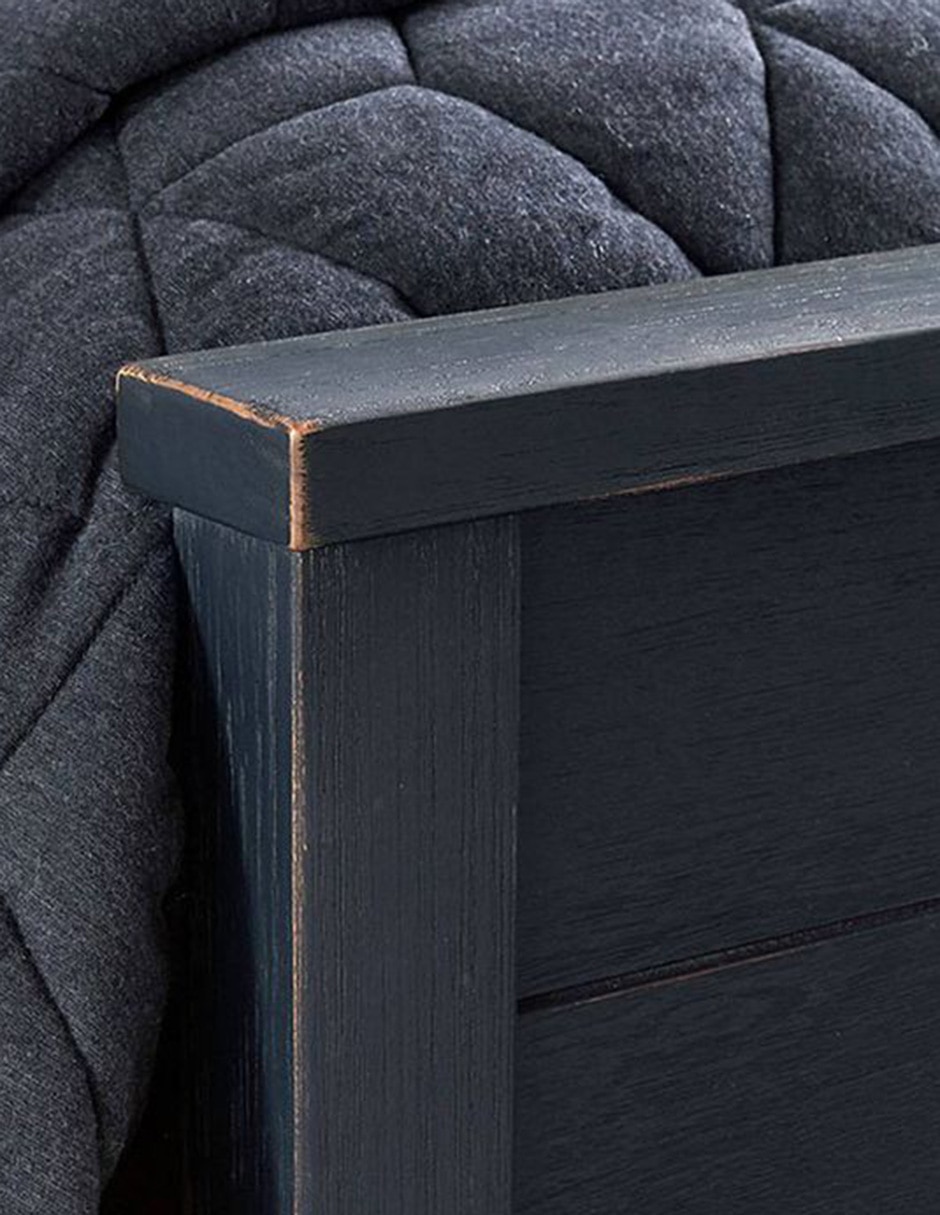Cama charlie de madera matrimonial