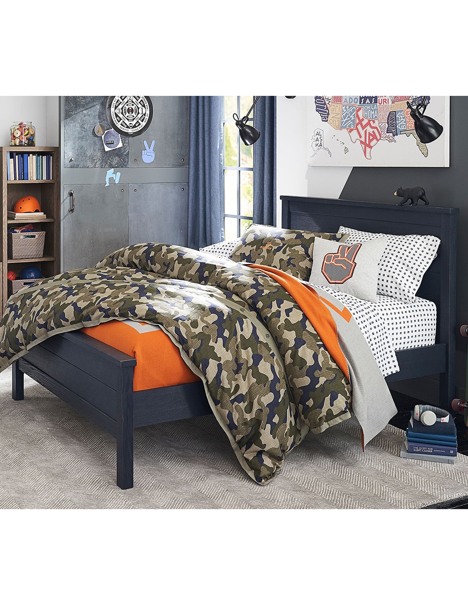 Cama charlie de madera matrimonial