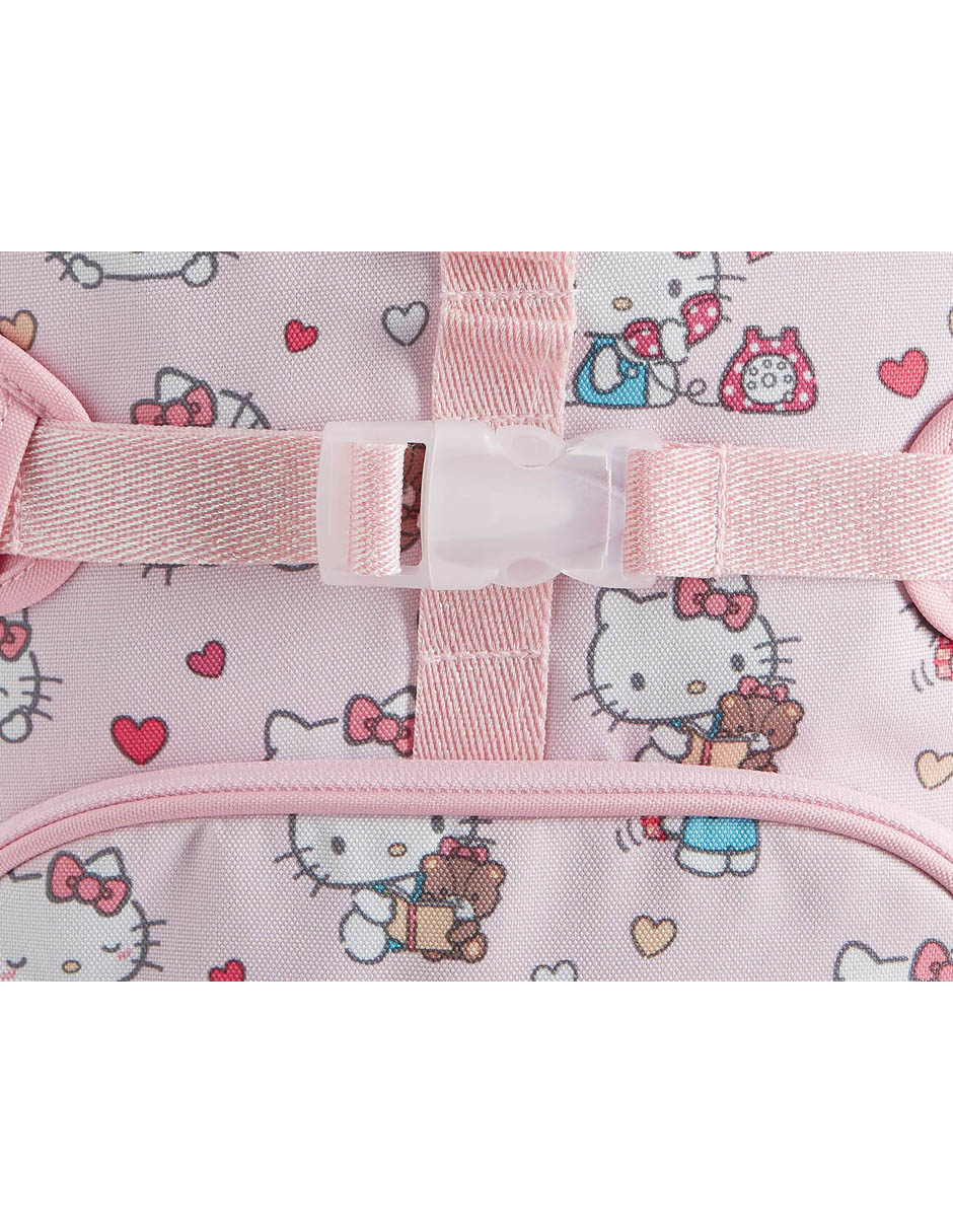 Mochila infantil Hello Kitty Hearts para niña