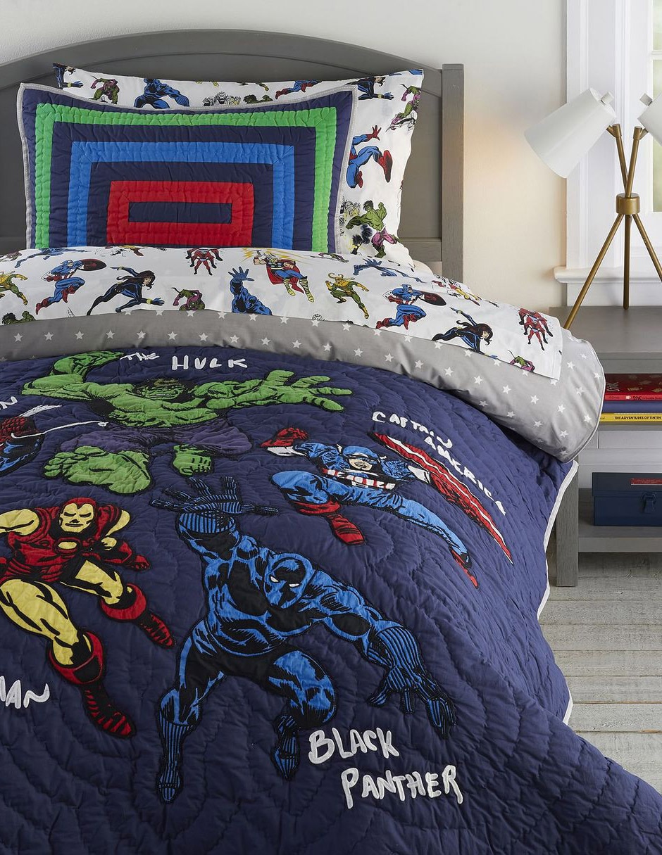 Funda para almohada Marvel Quilt Marvel