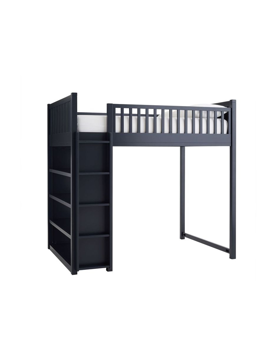 Cama loft Camp de madera matrimonial