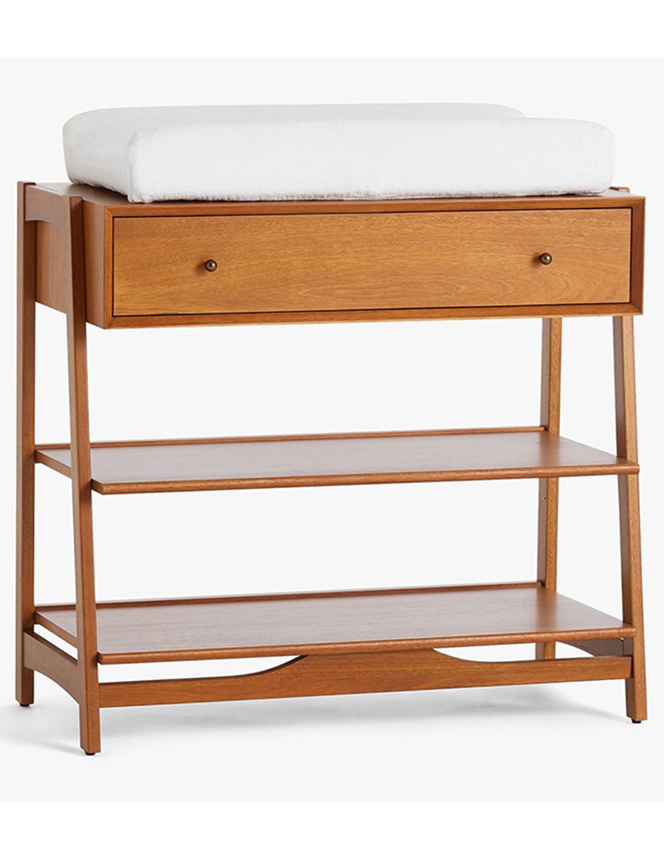 Cambiador Mid-Century de madera unisex 1