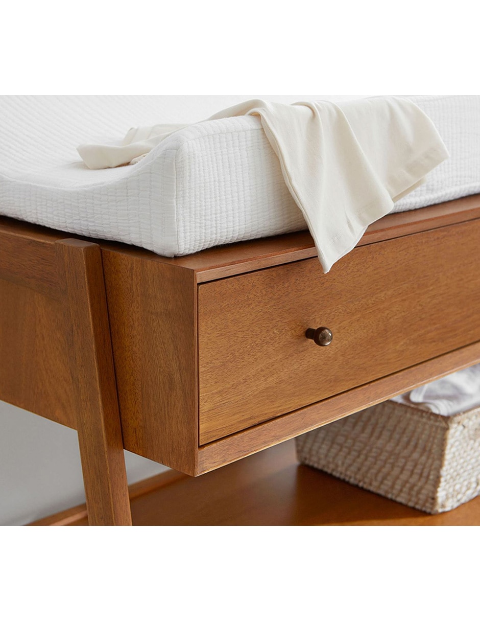 Cambiador Mid-Century de madera unisex 2
