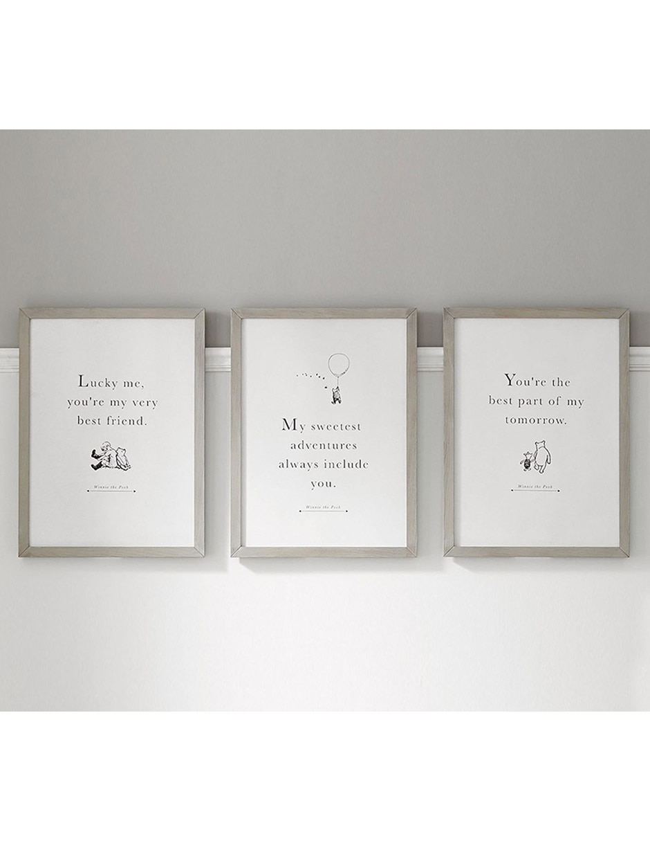 Cuadro decorativo Winnie the pooh my tomorrow