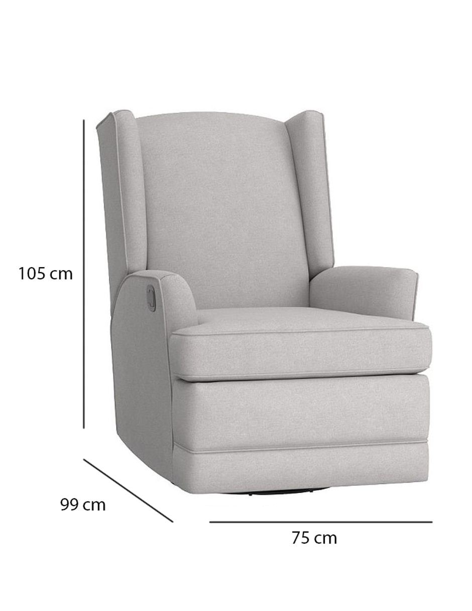 Mecedora Modern Wingback
