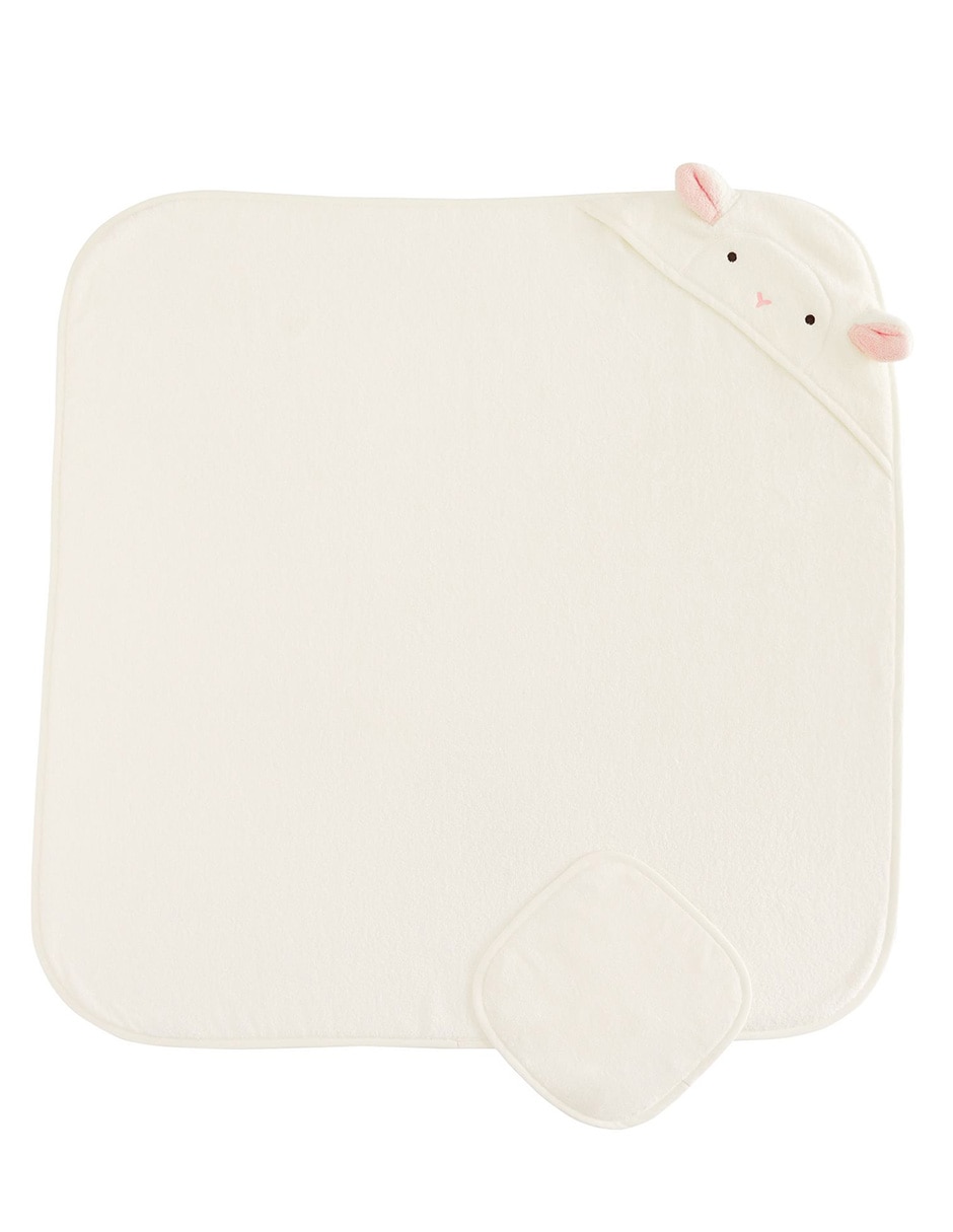 Toalla con gorro Super Soft de algodón infantil 5