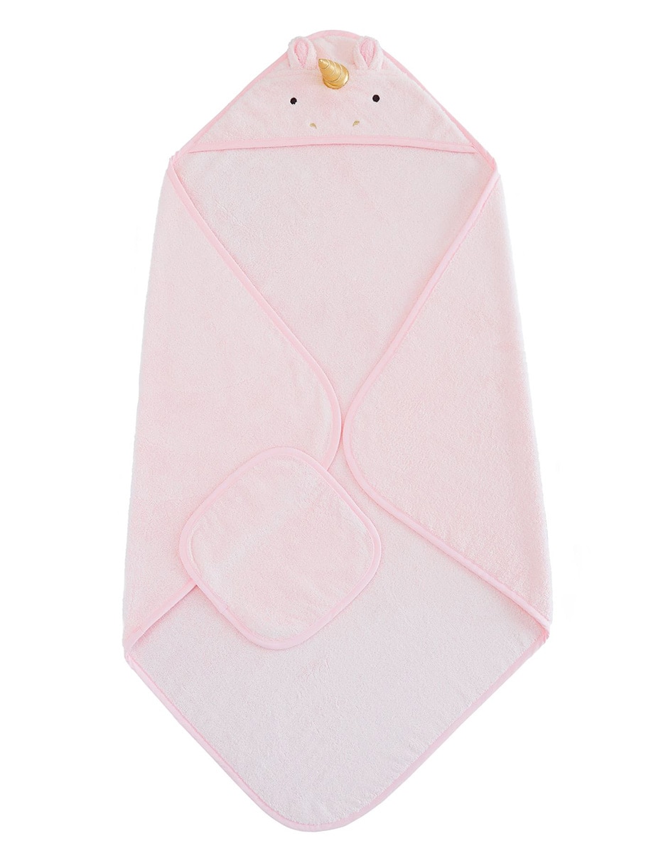 Toalla con gorro Super Soft de algodón infantil