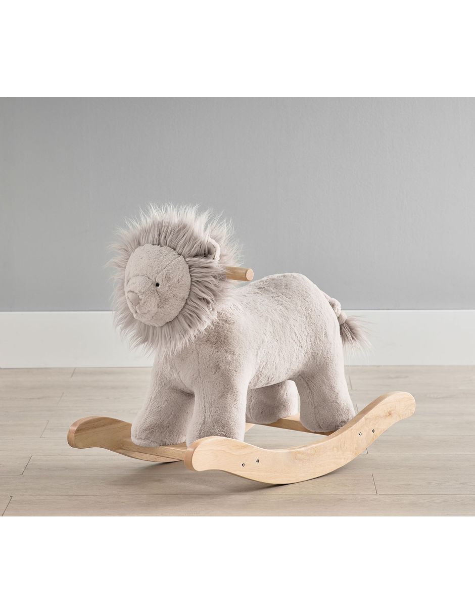 Mecedora infantil Taupe Lion Plush Mecedora infantil Taupe Lion Plush