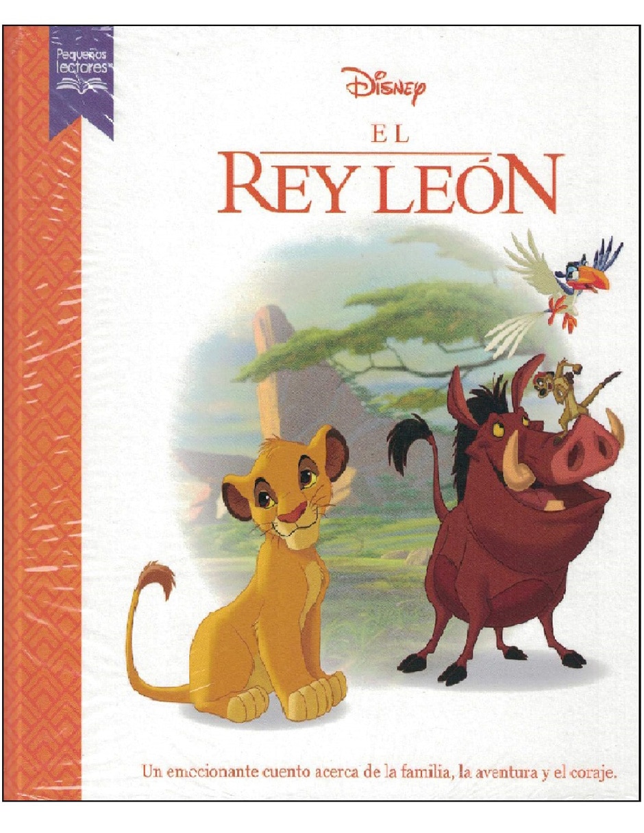 Libro Pequeños Lectores: El Rey León de Disney