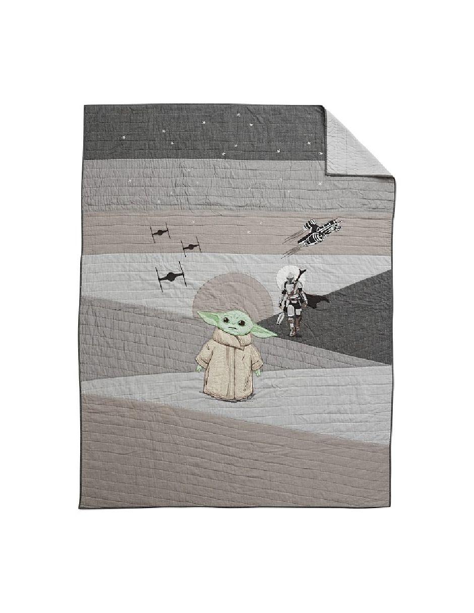 COLCHA MANDALORIAN, MAT-QS, GRIS COLCHA MANDALORIAN, MAT-QS, GRIS