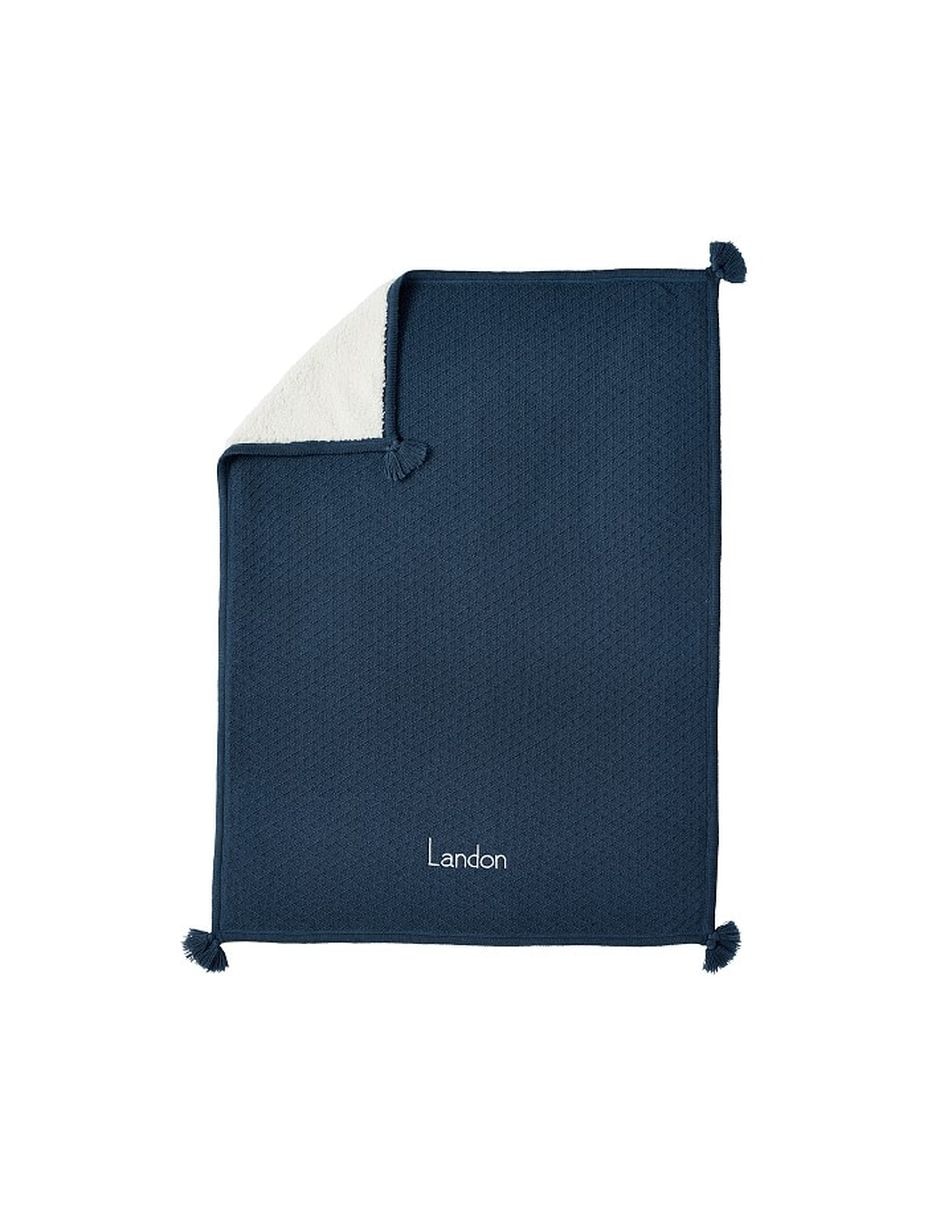 Cobija de tejido plano Luxe Knit para bebé 1