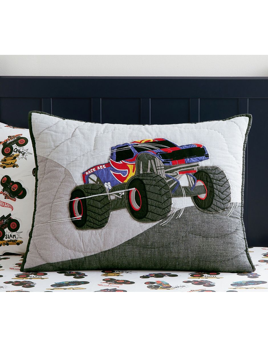 Funda para almohada Monster Trucks Hot Wheels Funda para almohada Monster Trucks Hot Wheels