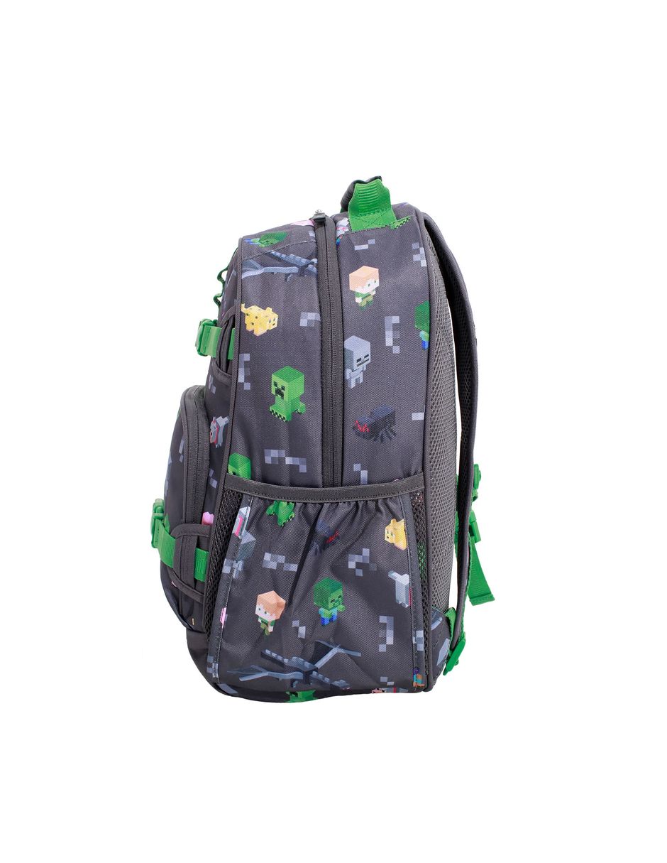 Mochila escolar Minecraft Mackenzie impermeable para niño 3