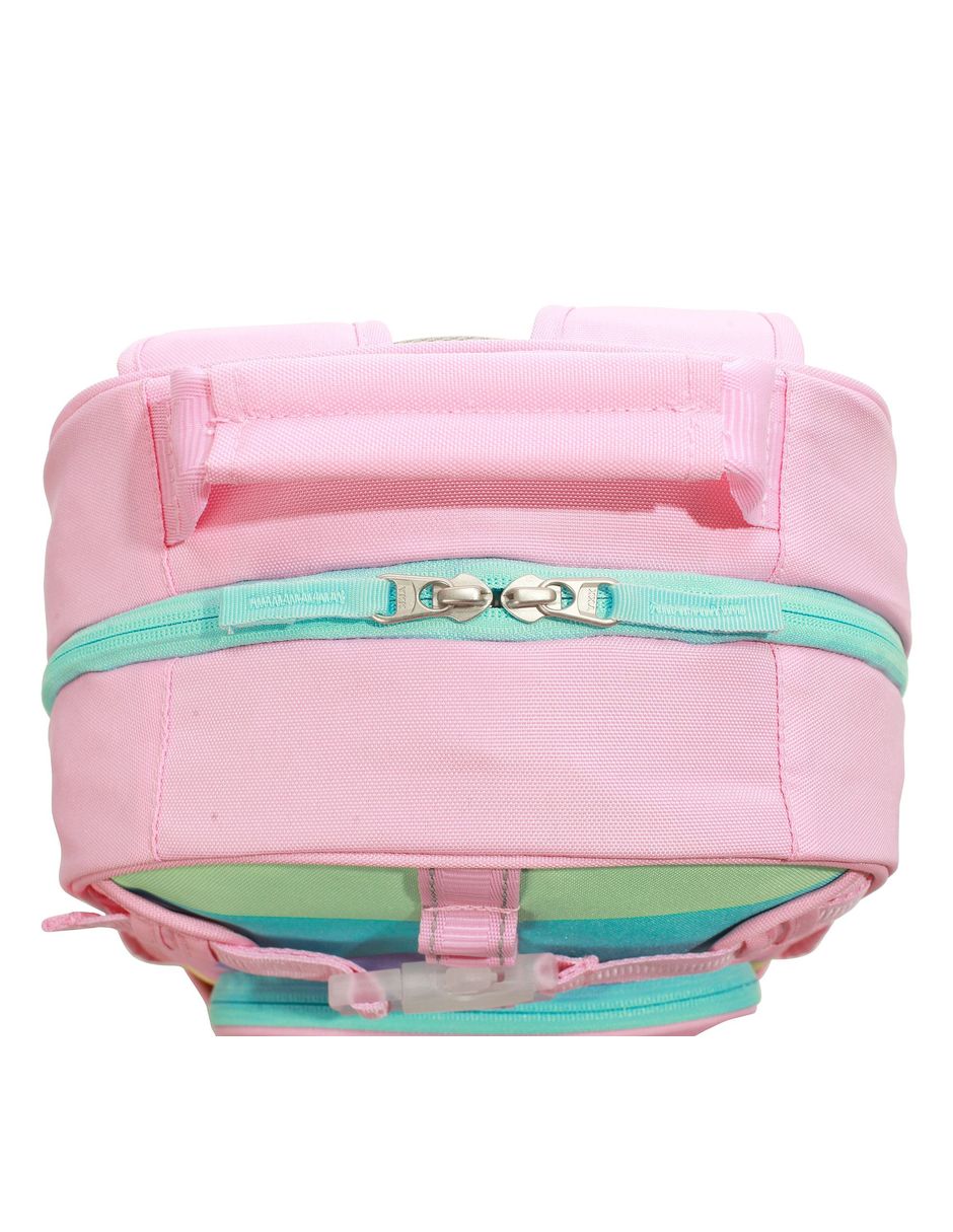 Mochila escolar Multi Stripe Mackenzie impermeable para niña 4