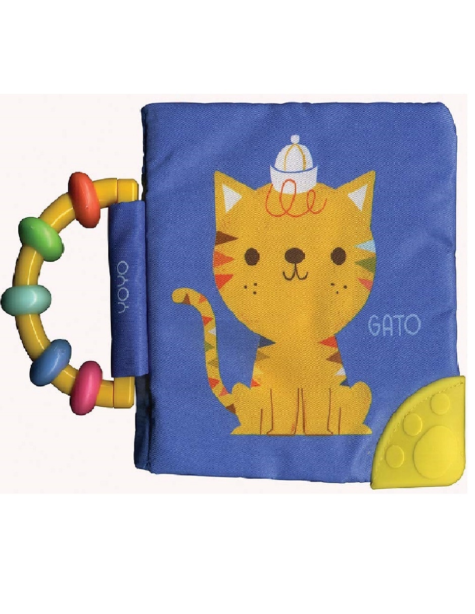 Libro Mi libro suave con sonaja y mordedera: gato de Jo Dupre Bvba Yoyo Books Libro Mi libro suave con sonaja y mordedera: gato de Jo Dupre Bvba Yoyo Books