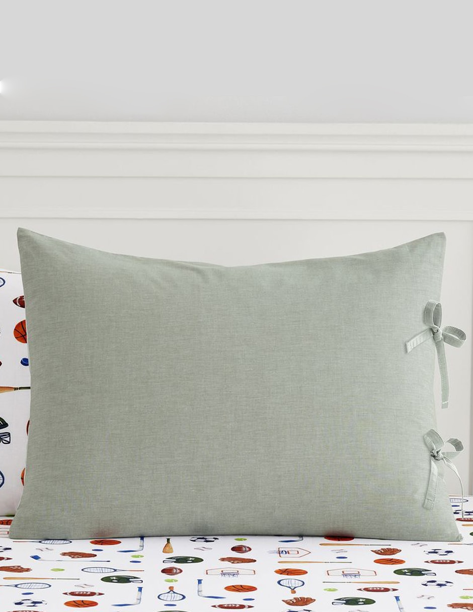 Funda para almohada Chambray Smart