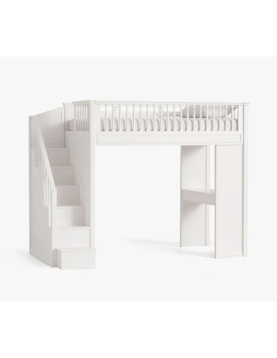 Cama fillmore stair de madera matrimonial