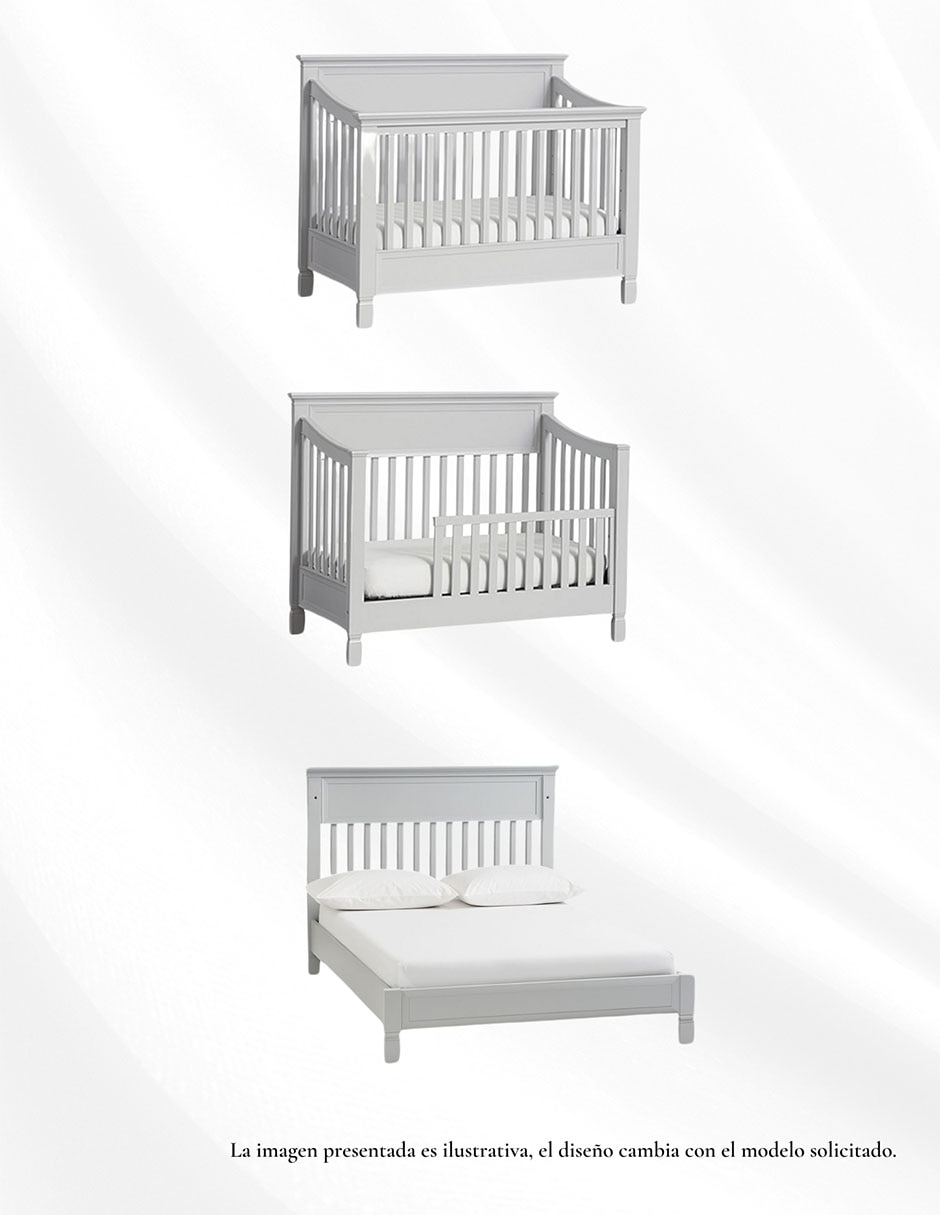 Cuna convertible a cama infantil Penny Cuna convertible a cama infantil Penny