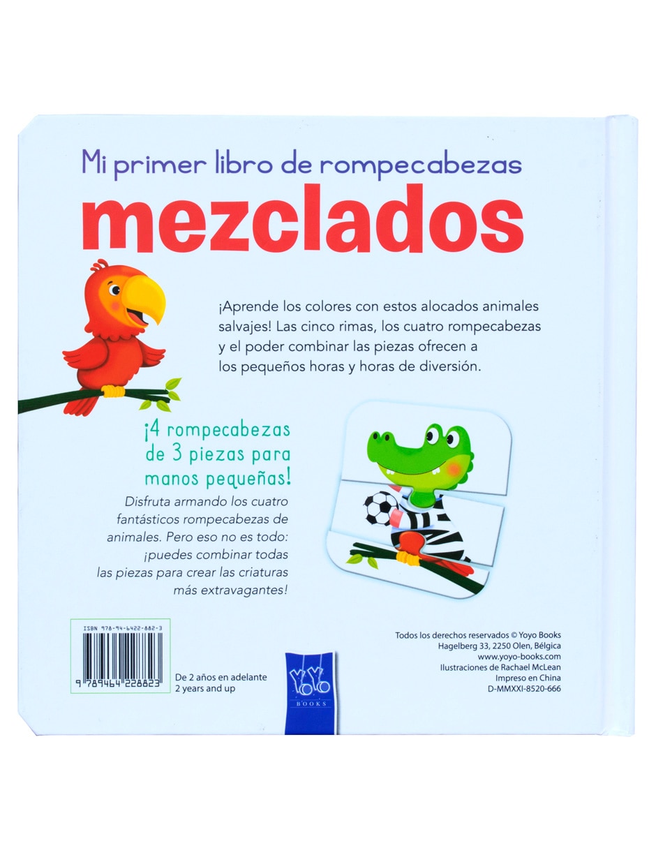 Mi primer libro de rompecabezas mezclados de Jo Dupre Bvba