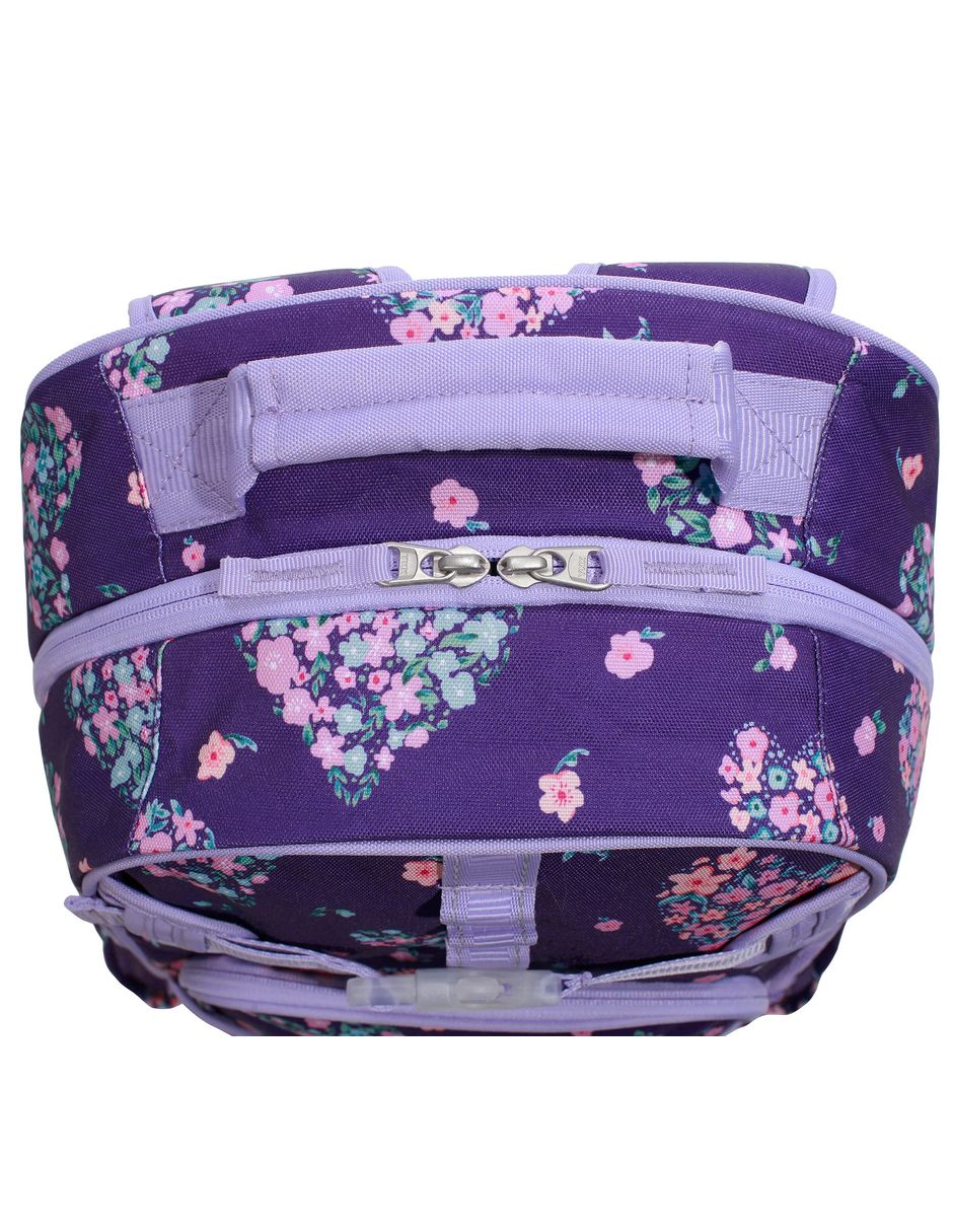 Mochila escolar Plump Flowers Hearts Mackenzie impermeable 4