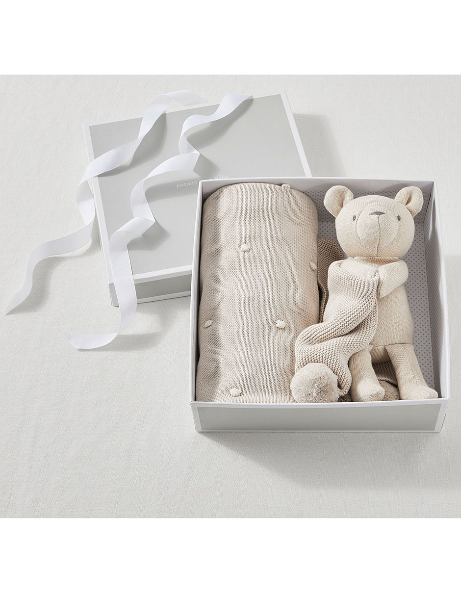 Set regalo Baby Blanket And Bear Thumbie Set regalo Baby Blanket And Bear Thumbie
