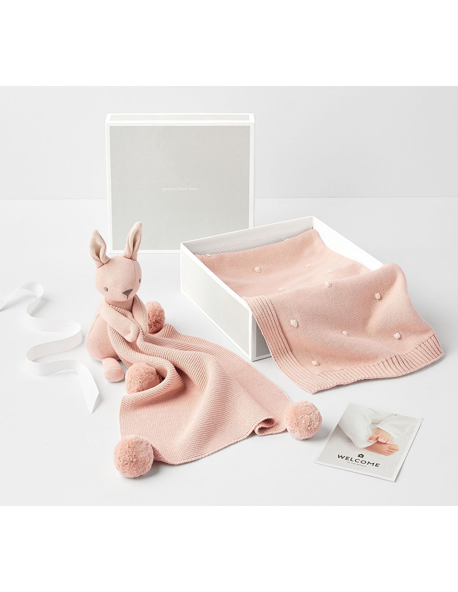 Set regalo Baby Blanket and Bunny Thumbie