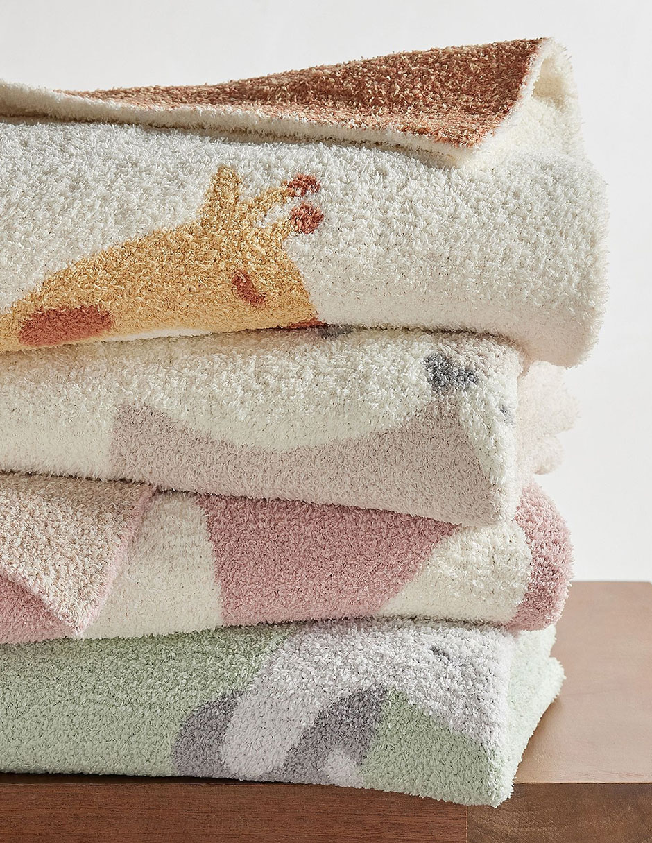Cobija de tejido plano Fuzzy Bear