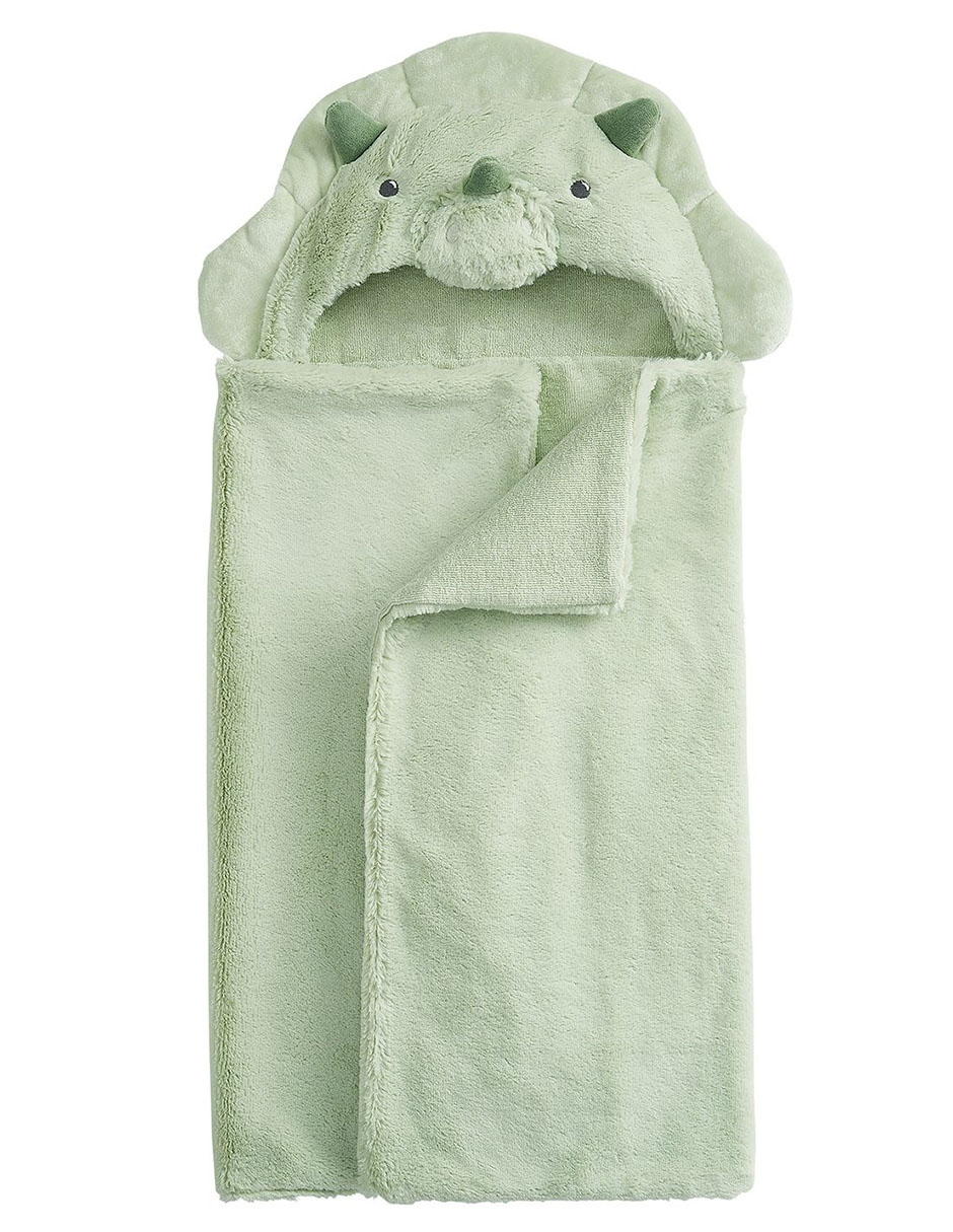 Toalla con gorro Dino Faux infantil