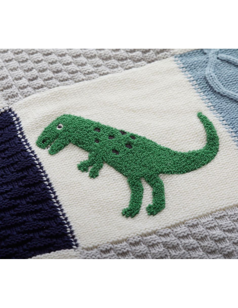 Cobija de tejido plano Dino Heirloom