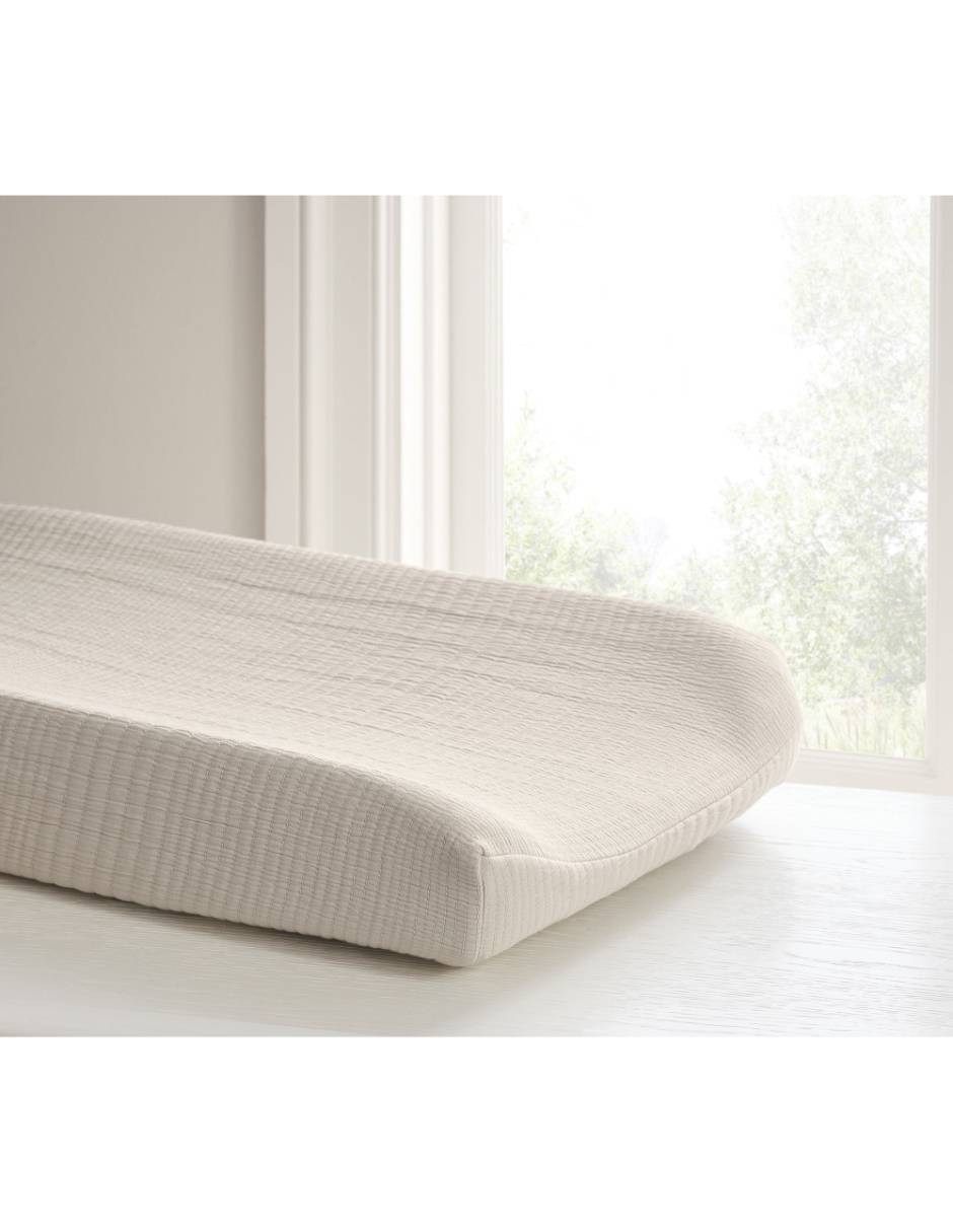 Funda para cambiador de pañales Organic Matelasse