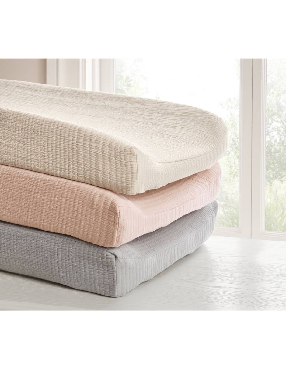Funda para cambiador de pañales Organic Matelasse