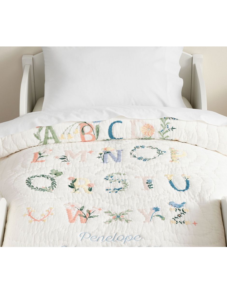 Colcha Floral Abc