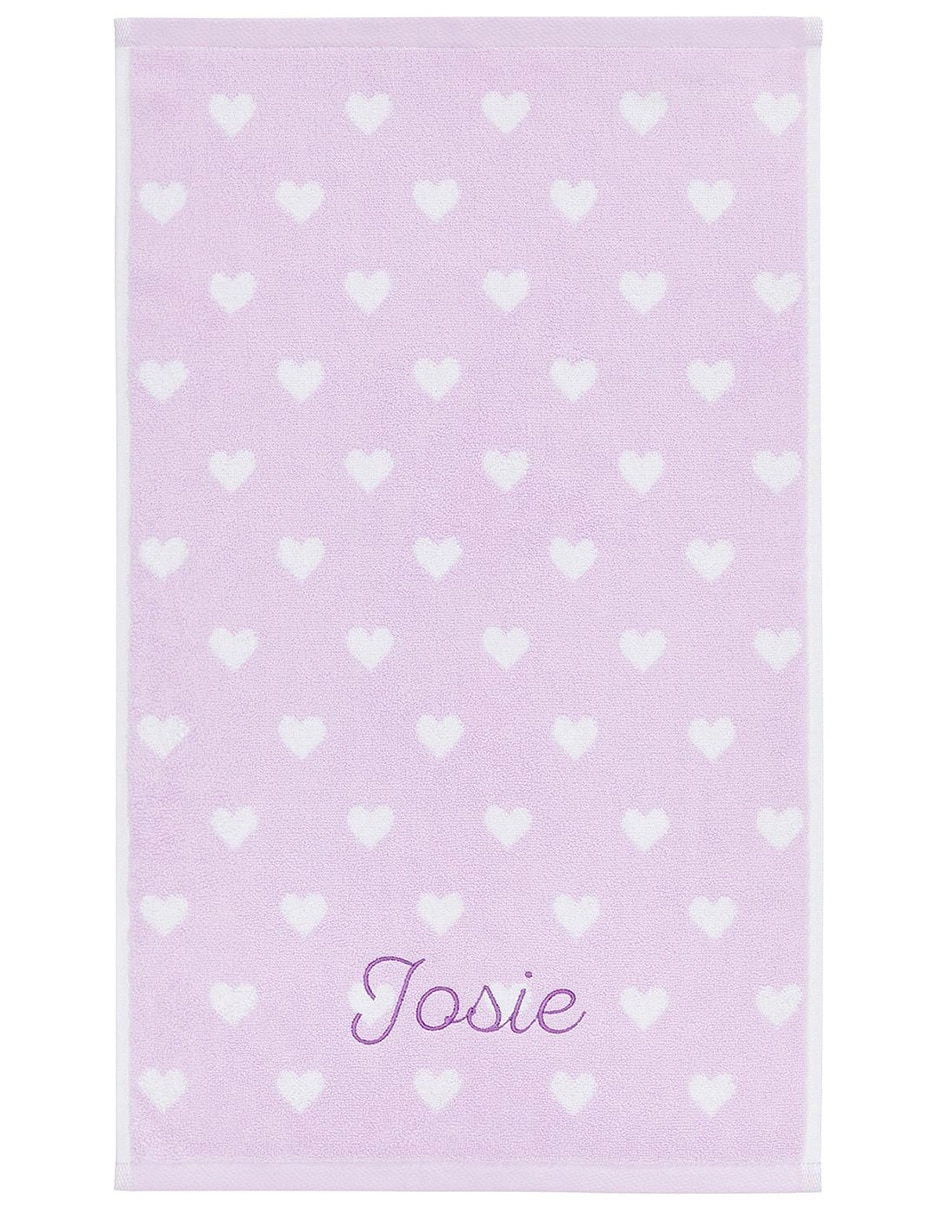 Set de toallas Heart de algodón infantil