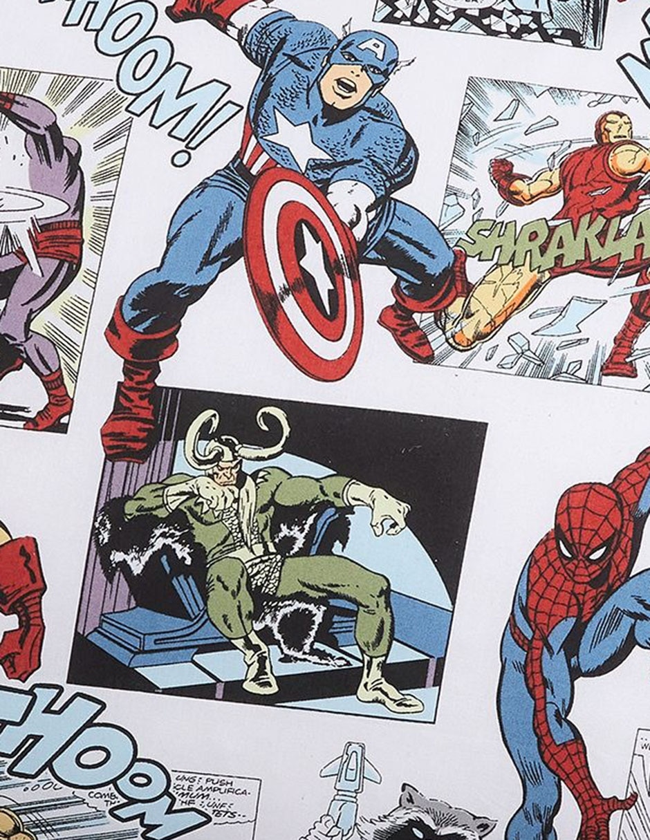 Juego de sábanas de algodón heritage marvel