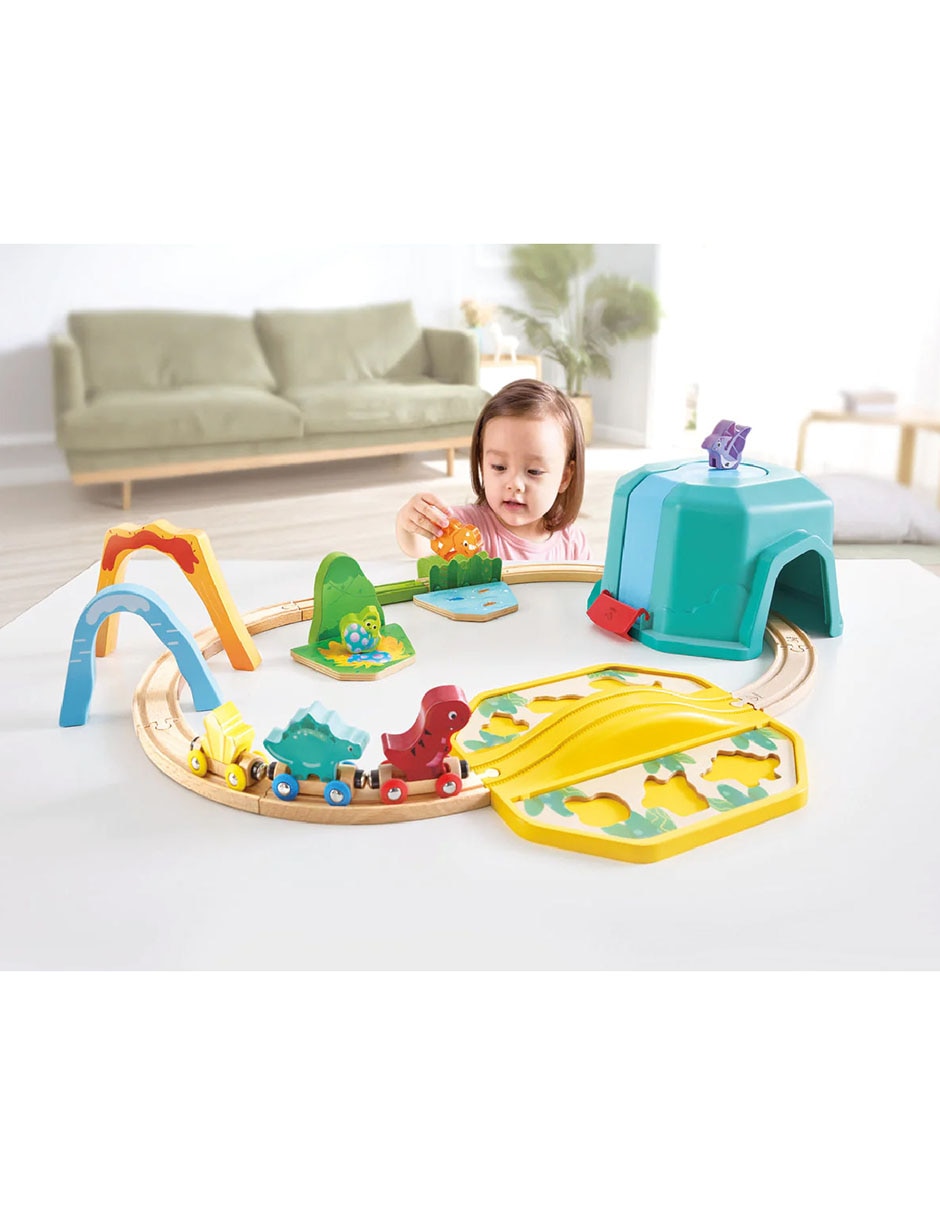 Tren didáctico Hape de madera
