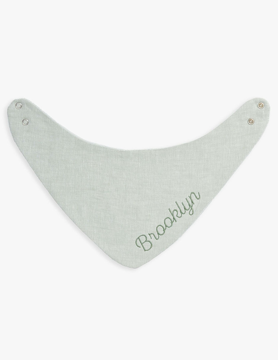 Babero Linen Bib de algodón