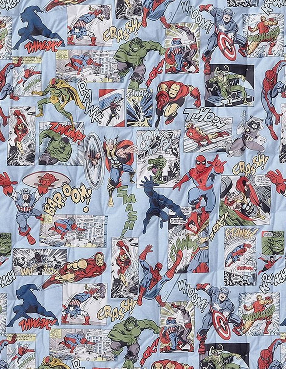 Edredón Heritage Marvel Avengers 2