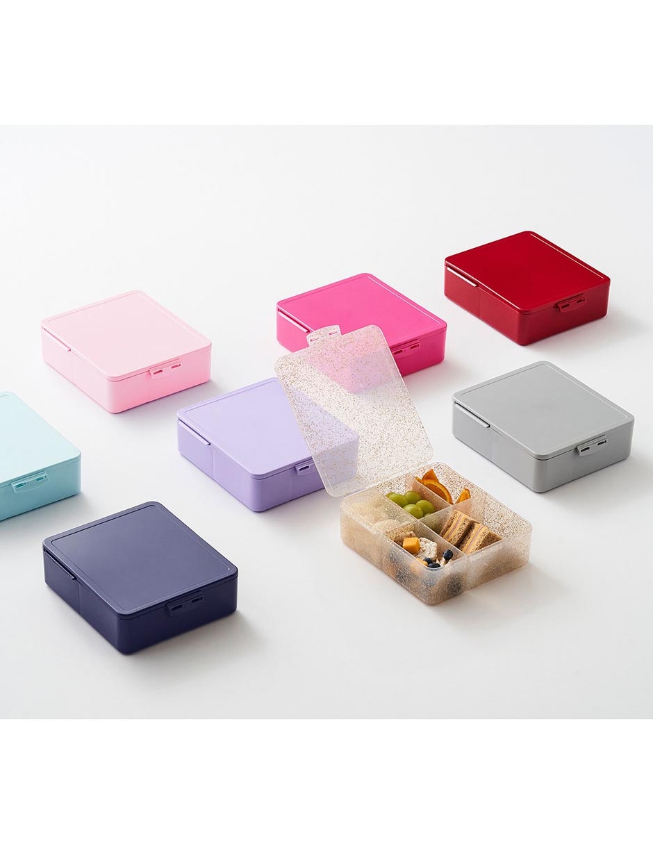 Contenedor Square Bento de plástico