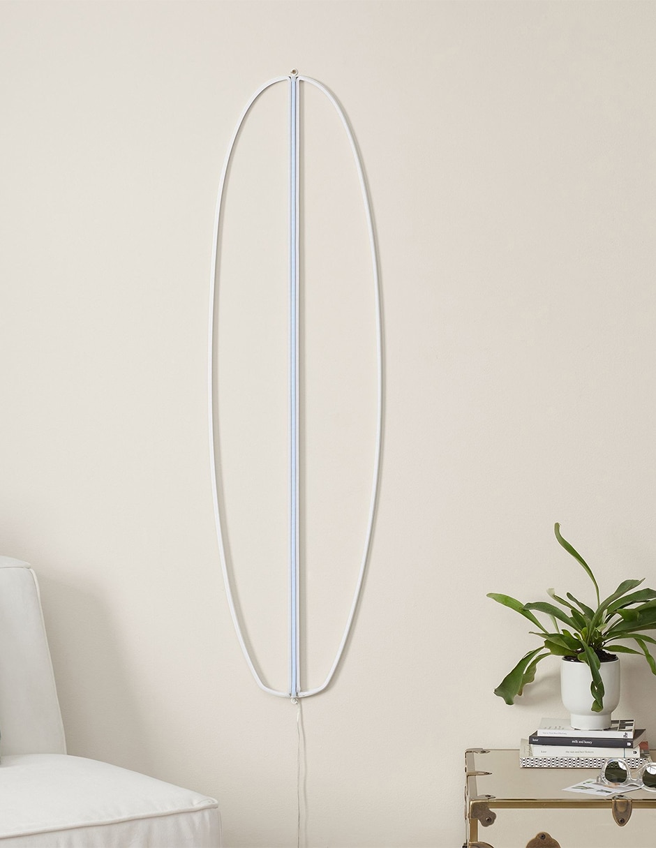 Figura decorativa Surf Board Neon