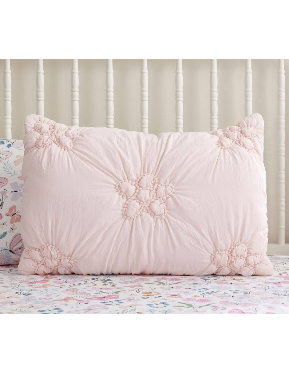 Funda para almohada Textured Flower